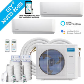 MRCOOL DIY 27K BTU 2-Zone Heat Pump Condenser with 9K+9K Air Handler - Best-AirPurifier