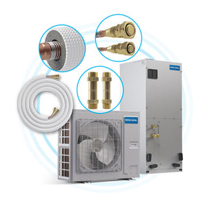 2 to 3 Ton 20 SEER MrCool Universal Central Heat Pump Split System - Upflow/Horizontal - Best-AirPurifier