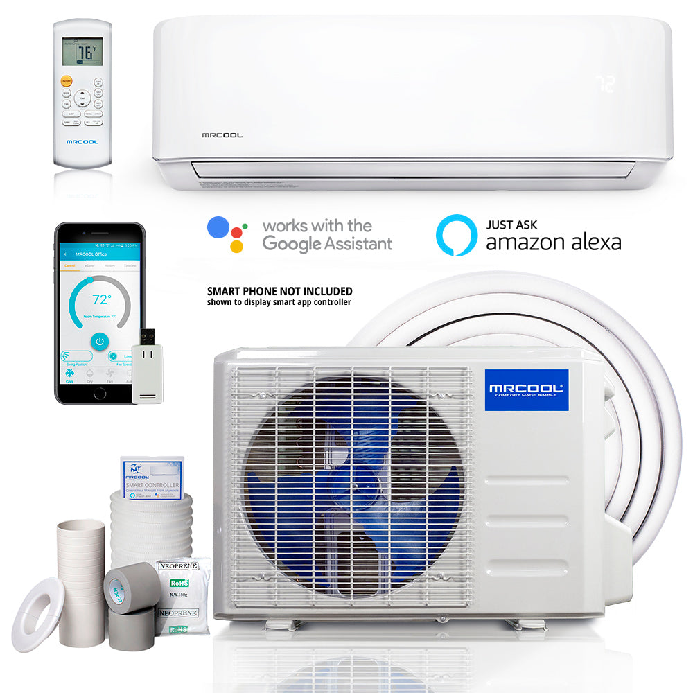 MrCool Advantage 9,000 BTU Mini-Split Ductless Air Conditioner & Heat Pump - Best-AirPurifier